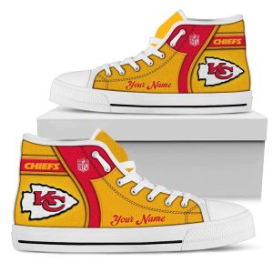KCCH Customize Name High-Top Sneakers