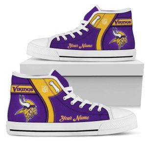 MNVK Customize Name High-Top Sneakers