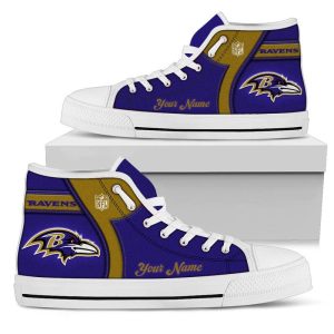 BLRAV Customize Name High-Top Sneakers