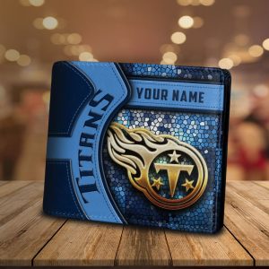 VS01 TNTIT Custom Name Casual Leather Wallet