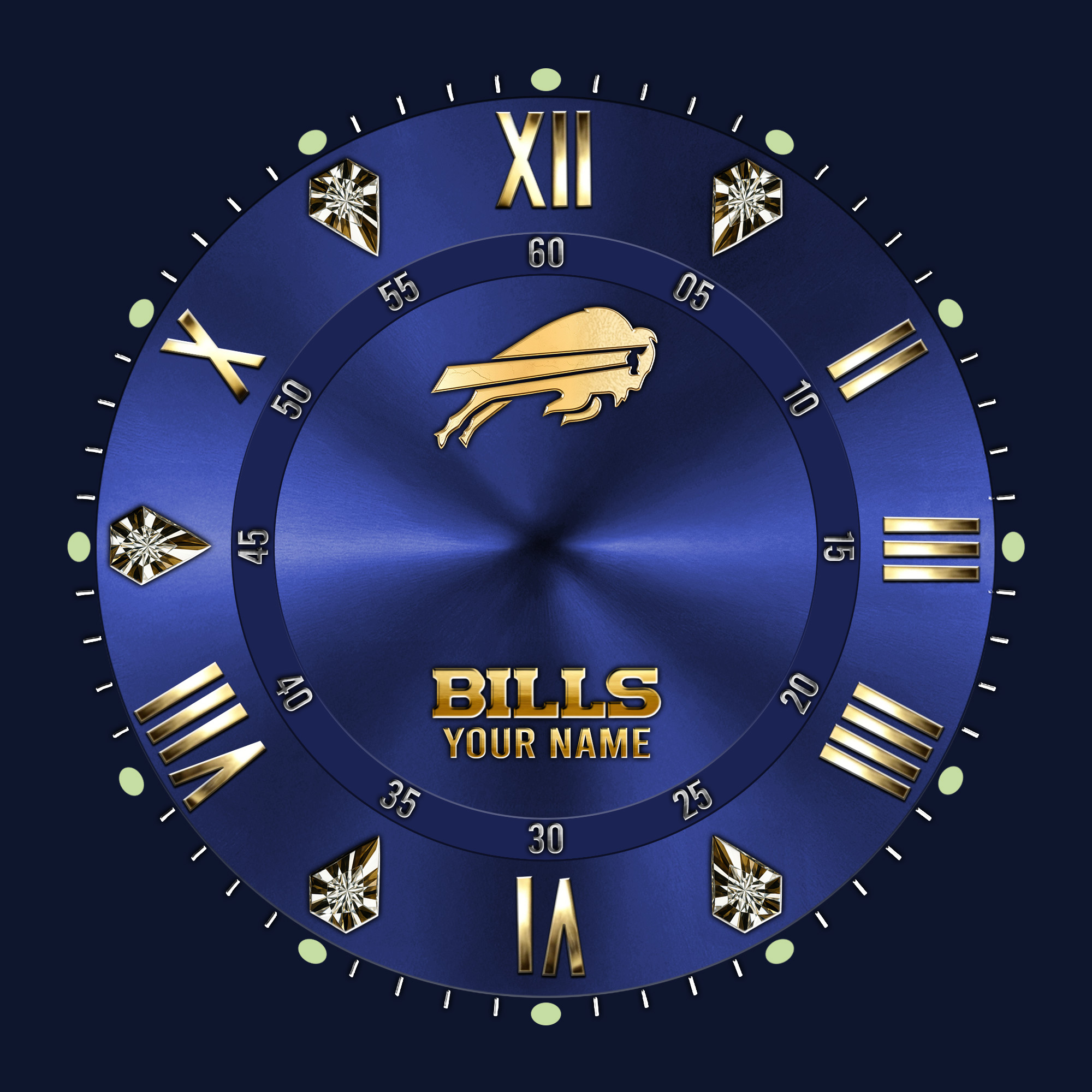 Watch Logo Buffalo Bills Vs72