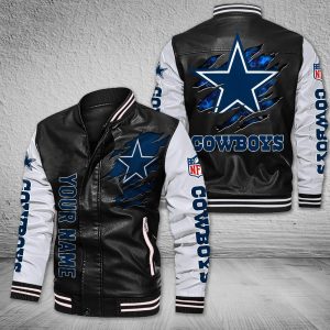 VS03 DLCB Custom Name Designed Casual Winter Leather Jacket
