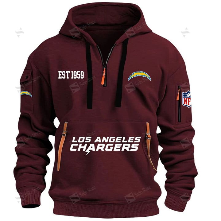 Limited Edition - EST 1959 - NF - CHA - HOODIE HALF ZIPPER - BON50821019 (3)
