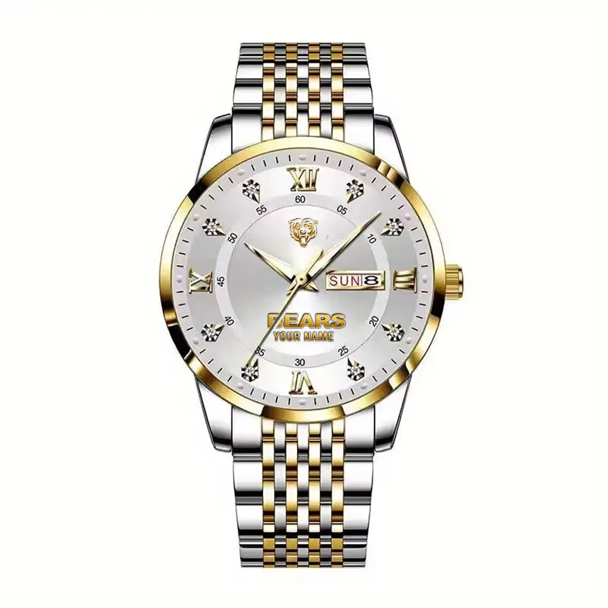 Chicago BearsSilver Gold White