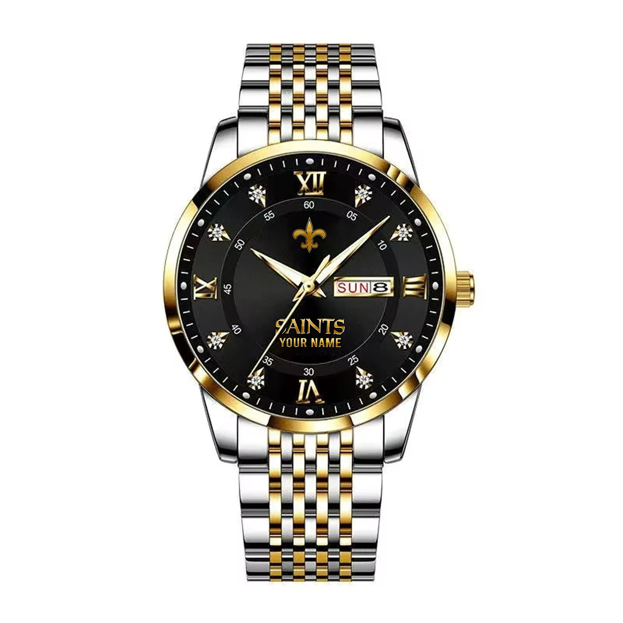New Orleans SaintsSilver Gold Black_2