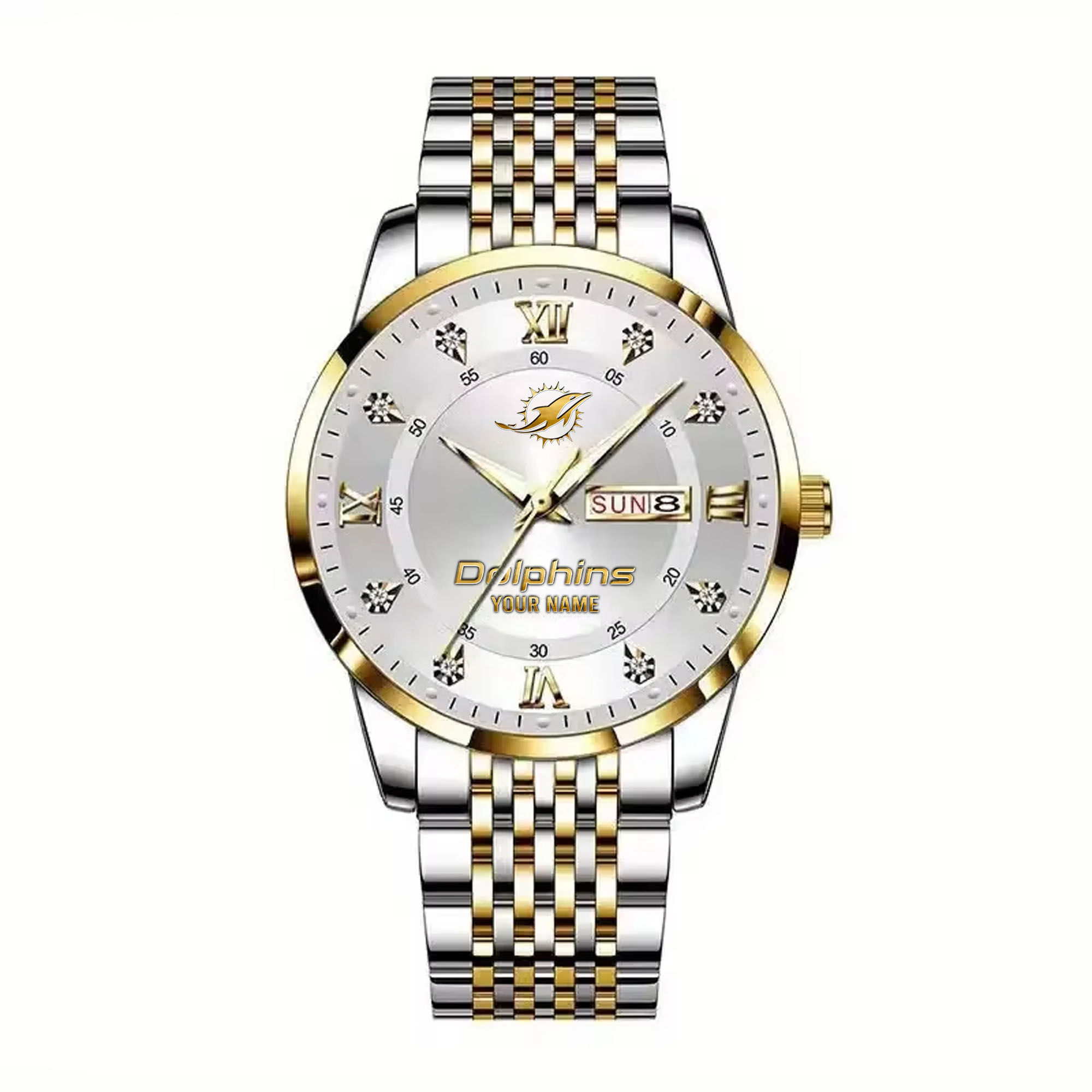 Silver Gold White