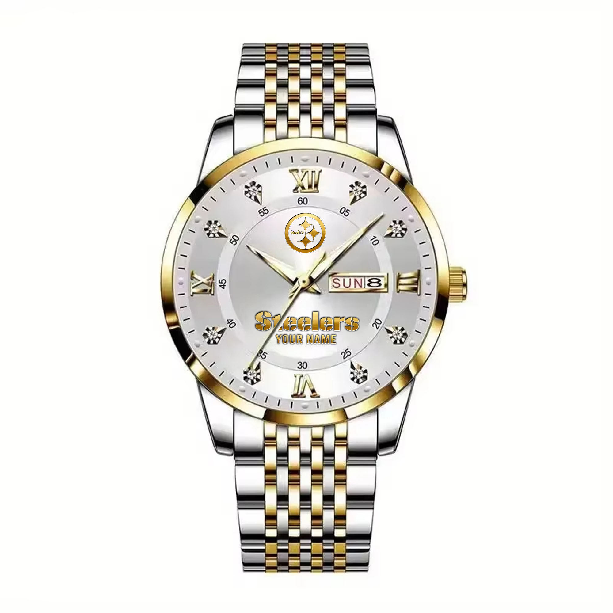 Silver Gold White
