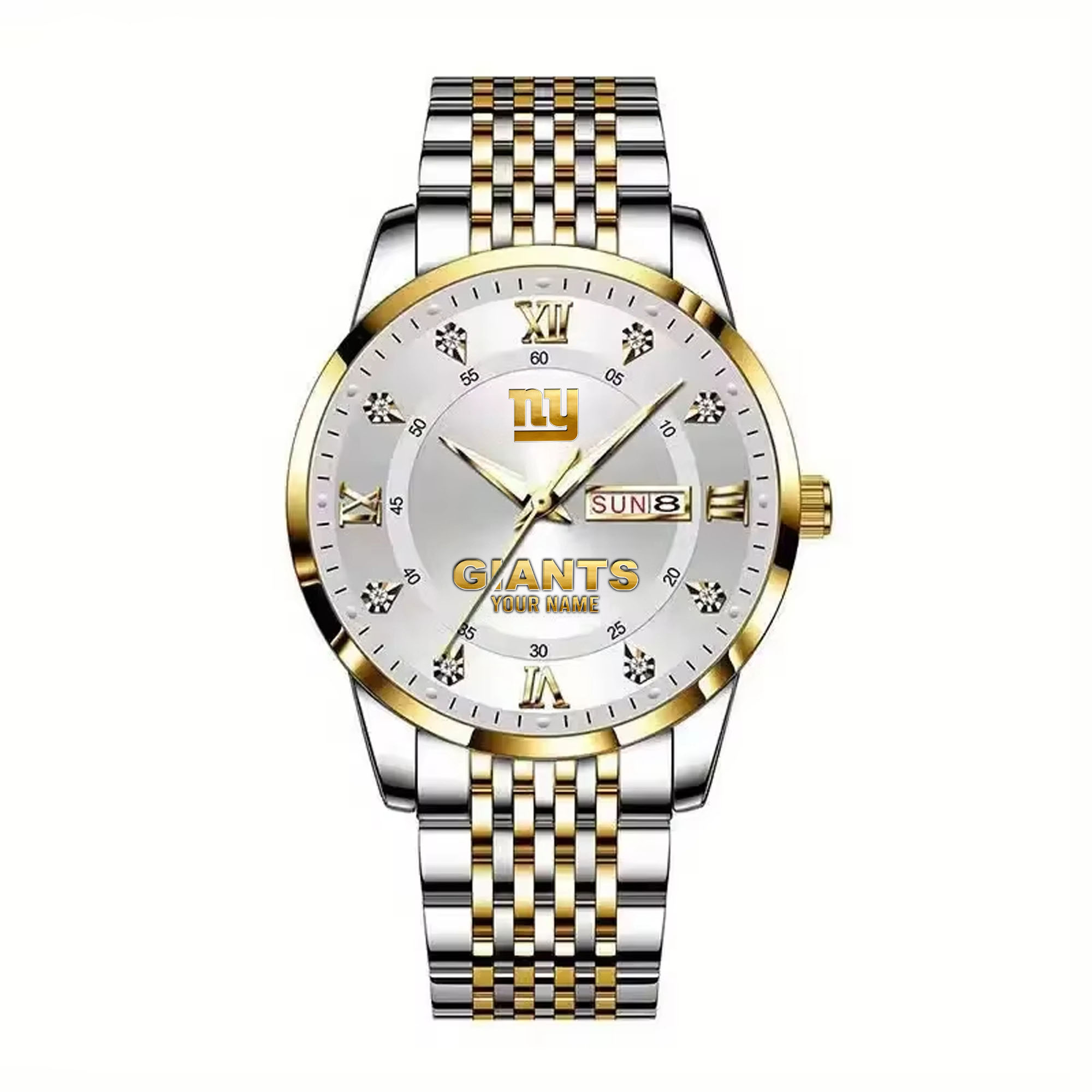 Silver Gold White