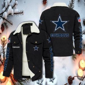 VS02 DLCB Custom Name Casual Winter Corduroy Jacket
