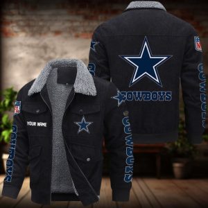 VS04 DLCB Custom Name Casual Winter Corduroy Jacket
