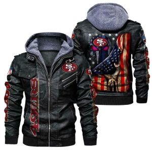 VS02 SFC4 Designed Casual Winter Leather Jacket