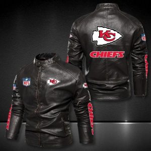 VS09 KCCH Custom Name Designed Casual Winter Leather Jacket