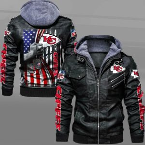 VS10 KCCH Designed Casual Winter Leather Jacket