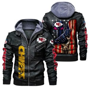 VS02 KCCH Designed Casual Winter Leather Jacket