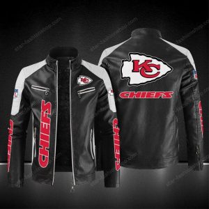 VS06 KCCH Custom Name Designed Casual Winter Leather Jacket