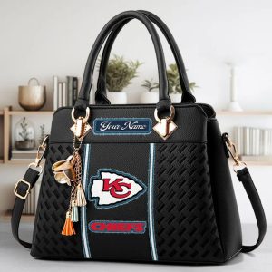 VS1 KCCH Custom Name Classic Leather Handbag