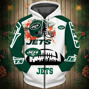 VS08 NYJT Custom Name High Quality Thick Hoodie
