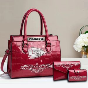 VS5 KCCH Custom Name Classic Leather Handbag