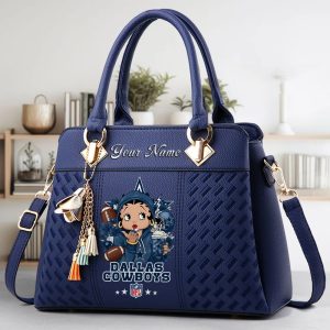 VS07 DLCB Custom Name Classic Leather Handbag