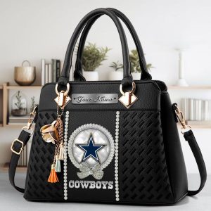 VS06 DLCB Custom Name Classic Leather Handbag