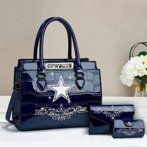 VS03 DLCB Custom Name Classic Leather Handbag