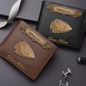 VS02 KCCH Custom Name Casual Leather Wallet