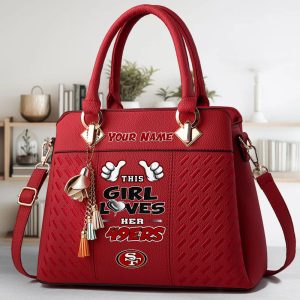 VS2 SFC4 Custom Name Classic Leather Handbag