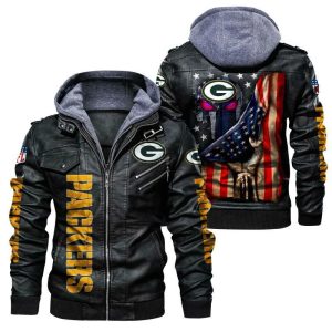 VS04 GBPK Designed Casual Winter Leather Jacket