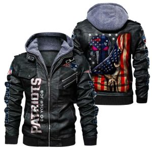 VS02 NEPT Designed Casual Winter Leather Jacket