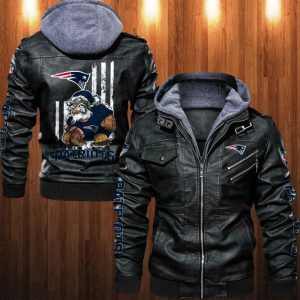 VS03 NEPT Designed Casual Winter Leather Jacket