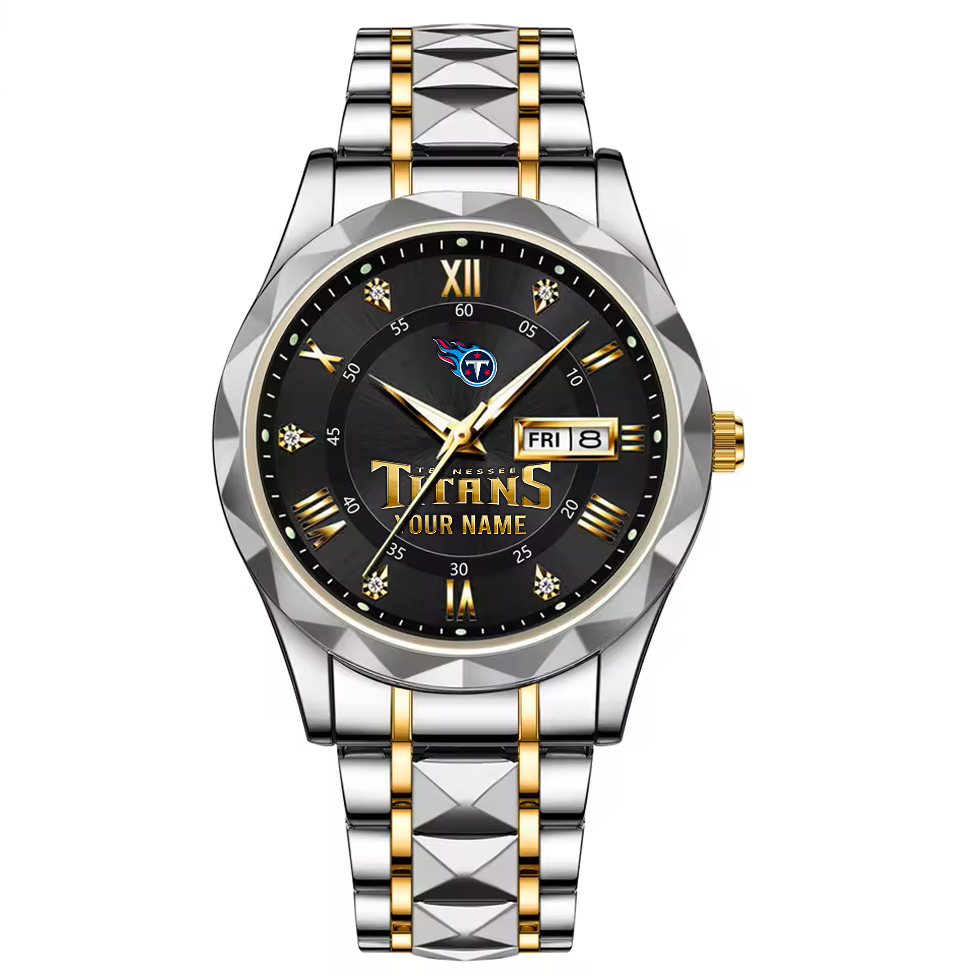 Gold Silver Black-