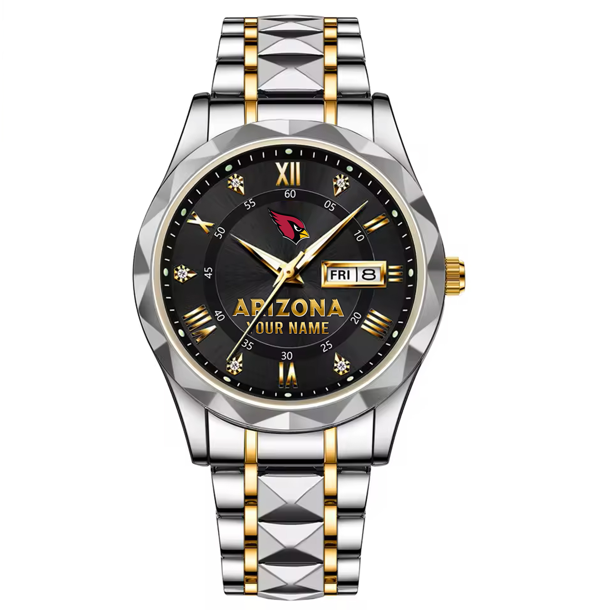 Gold Silver Black-