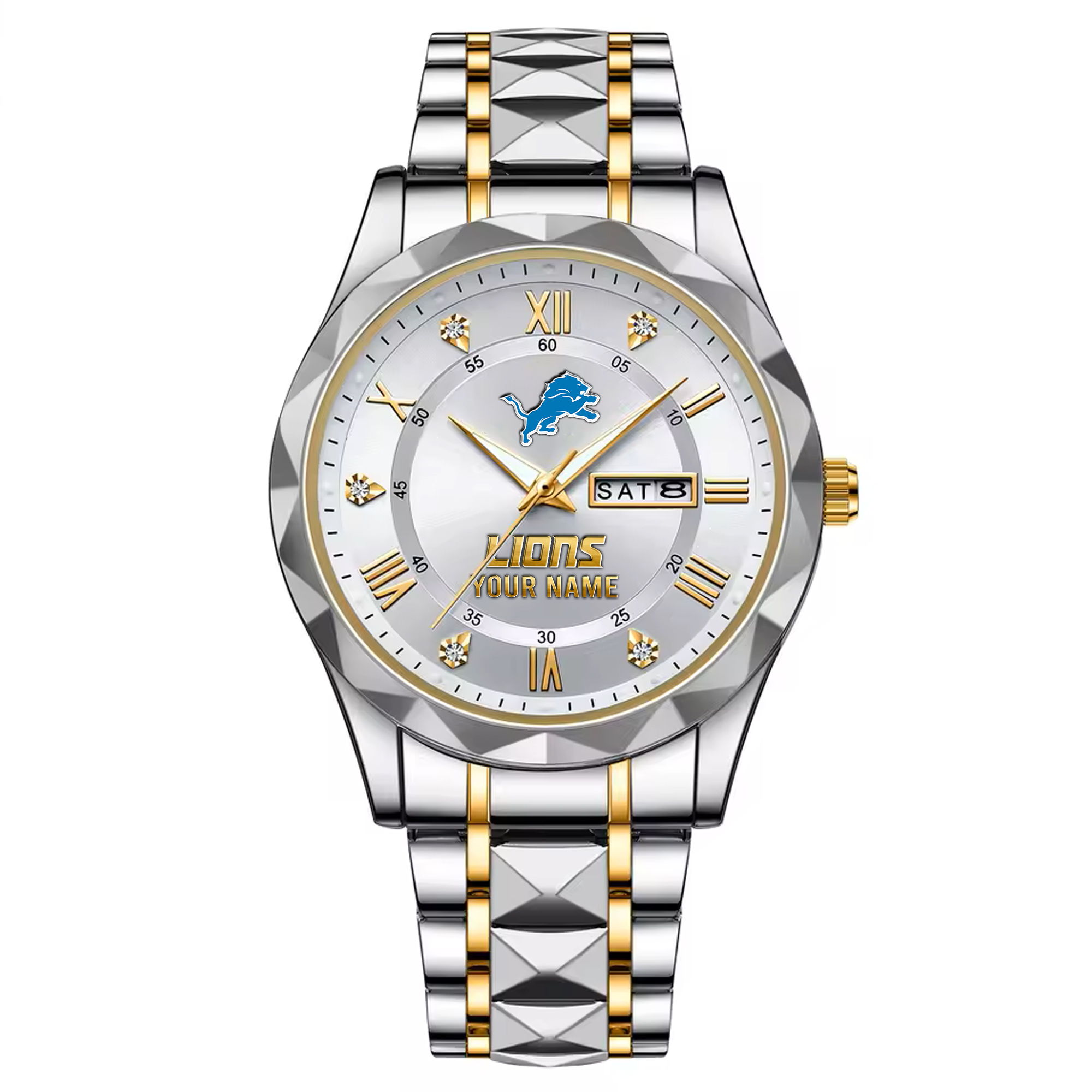 Gold Silver White-
