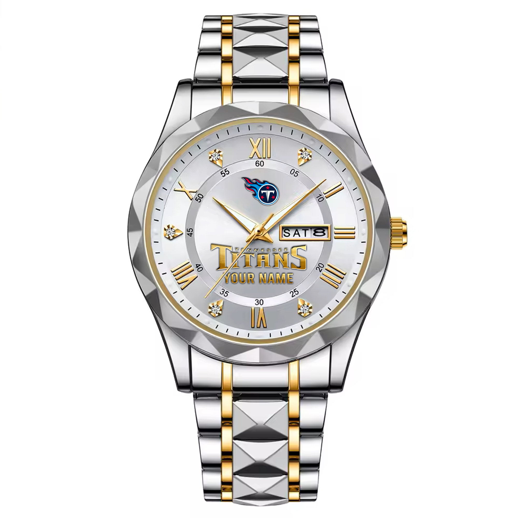 Gold Silver White-