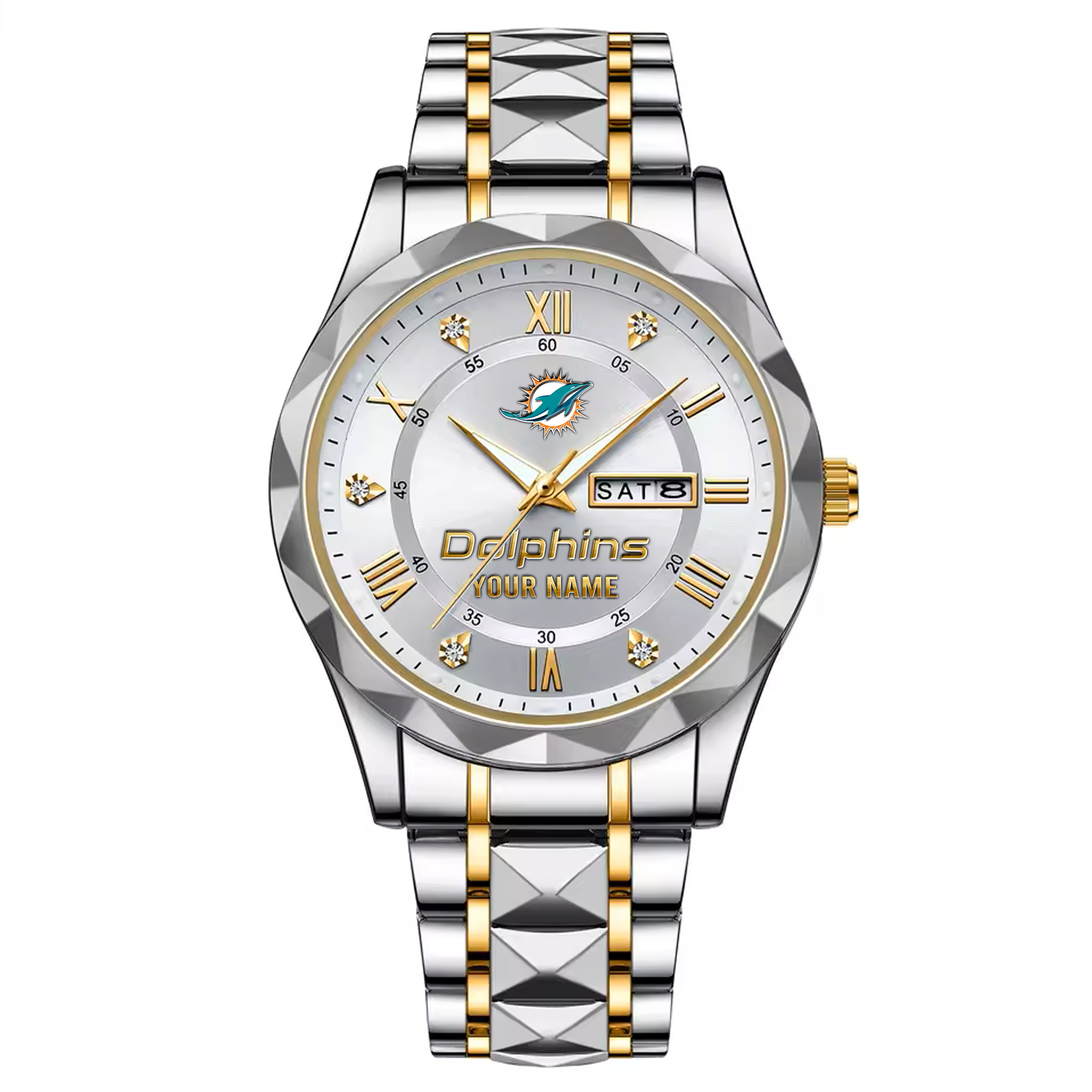 Gold Silver White-