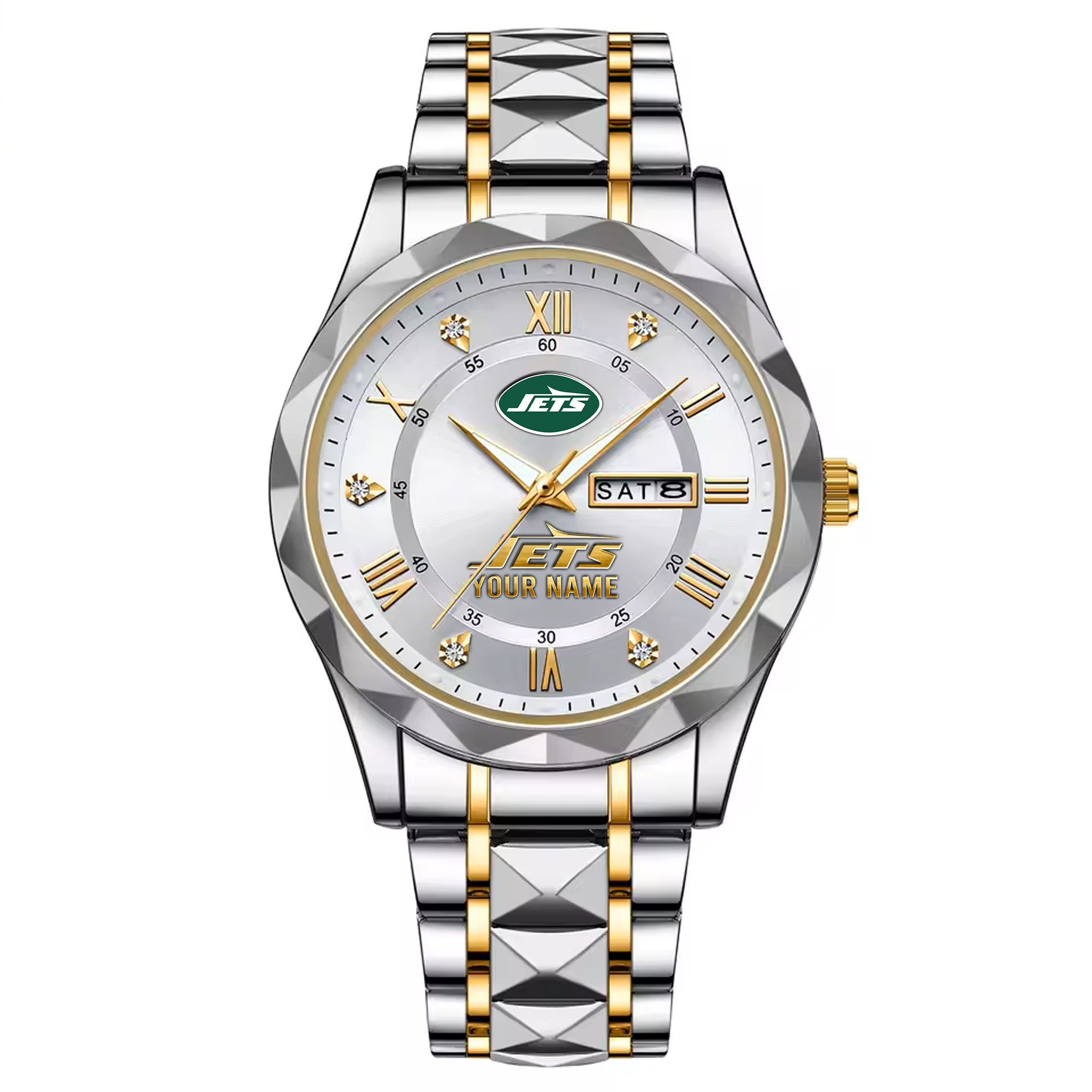 Gold Silver White-