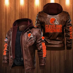 VS02 CLBR Designed Casual Winter Leather Jacket