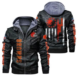 VS06 CLBR Designed Casual Winter Leather Jacket