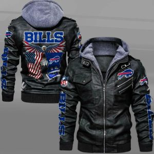 VS02 BFBL Designed Casual Winter Leather Jacket