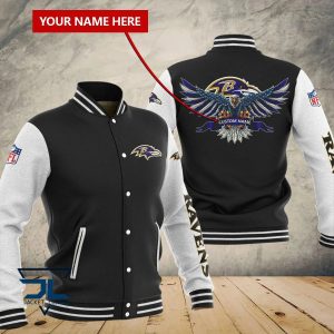 VS1 BLRAV Custom Name Designed Casual Varsity Jacket