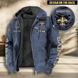 NOST Custom Name Cotton Hoodie Jacket