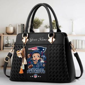 VS03 NEPT Custom Name Classic Leather Handbag