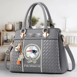 VS04 NEPT Custom Name Classic Leather Handbag