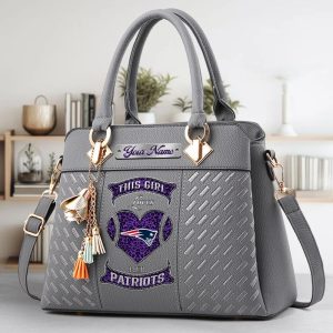 VS02 NEPT Custom Name Classic Leather Handbag