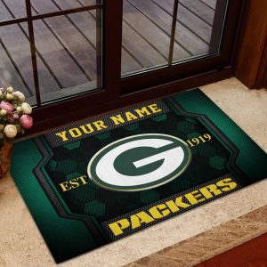 VS02 GBPK Custom Name Welcome Personalized Doormat