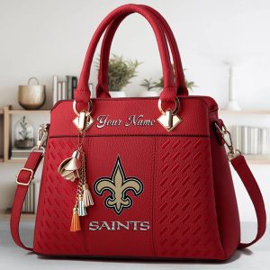 VS05 NOST Custom Name Classic Leather Handbag
