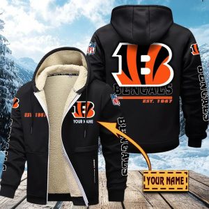 VS01 CNBG Custom Name Unisex Fleece Zip Hoodie