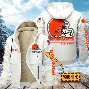 VS01 CLBR Custom Name Unisex Fleece Zip Hoodie