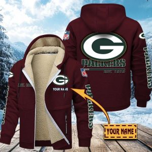 VS01 GBPK Custom Name Unisex Fleece Zip Hoodie