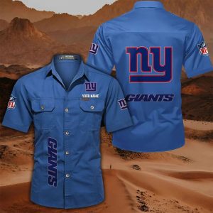 VS01 NYGT Custom Name Military Cargo Cotton Shirts